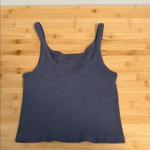 Brandy Melville One size fits XS to Small Women’s Ribbed Tank Top - Blue